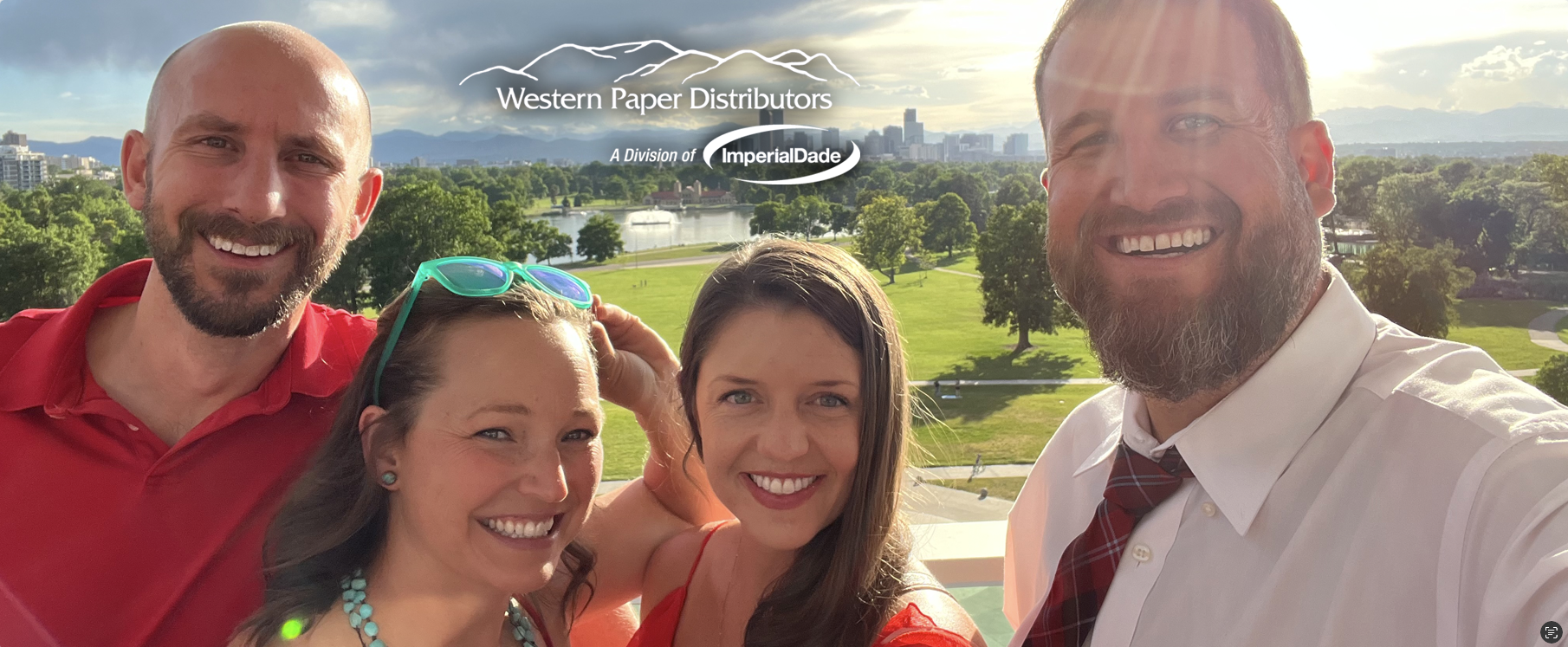 Western Paper Team Toasts Two Foundations!