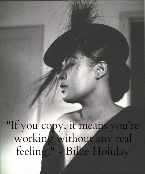 Billie Holiday Hates Copycats