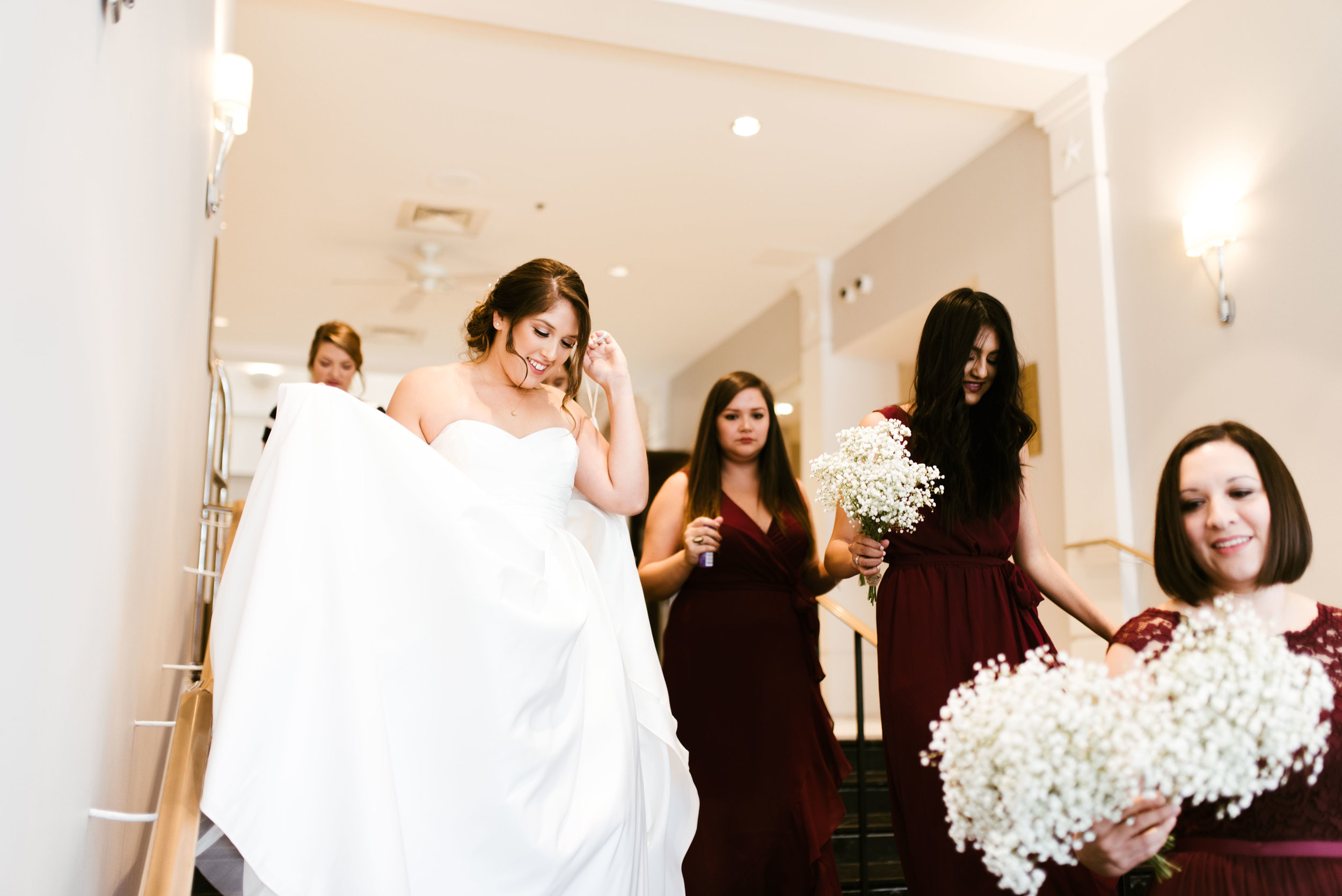  Intimate Downtown Galveston Wedding | Houston Natural Light Wedding Photographer | www.jordanmitchellphotography.com 