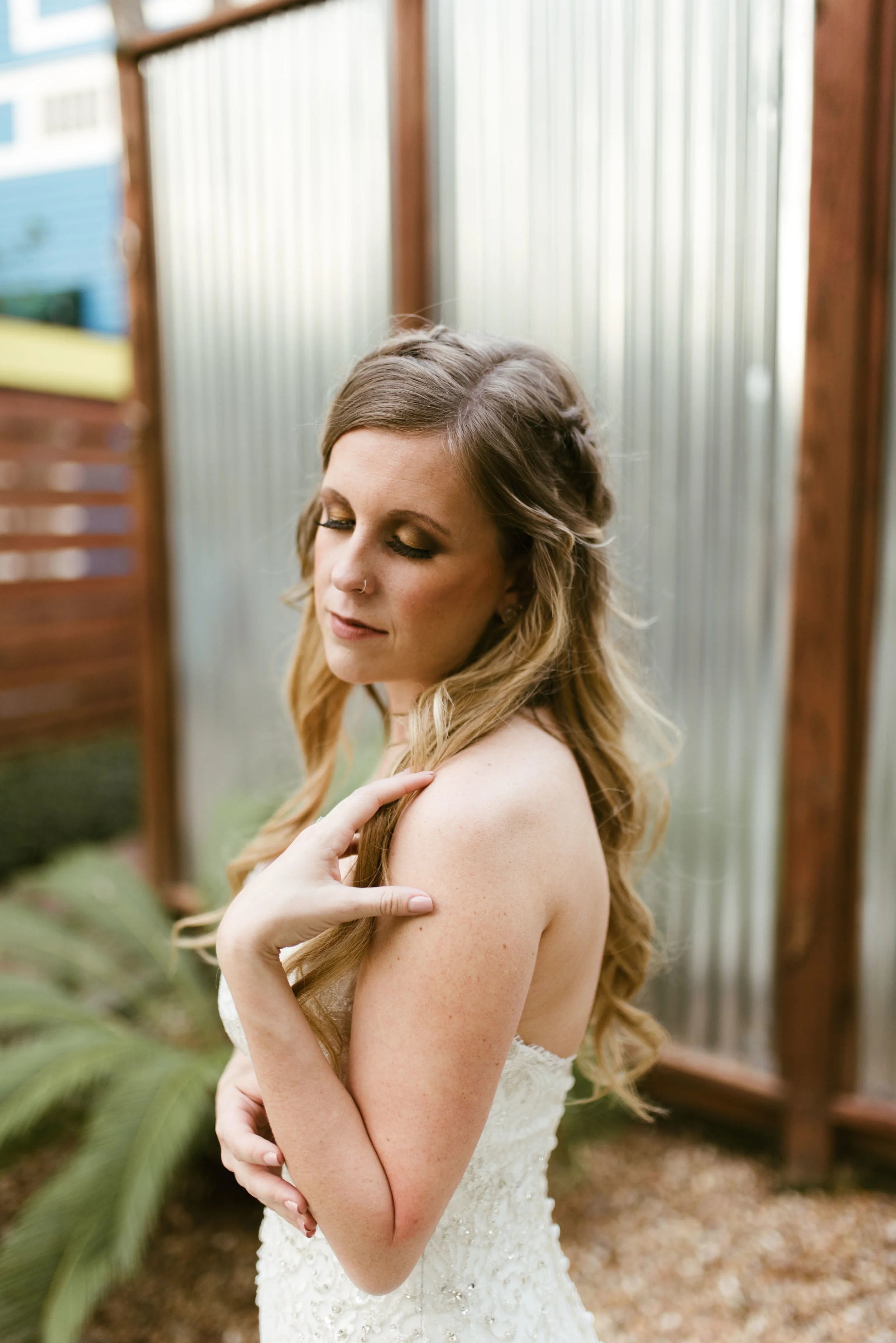 Houston Heights Bridal Session | Houston Wedding Photographer | Houston Natural Light Photographer | www.jordanmitchellphotography.com