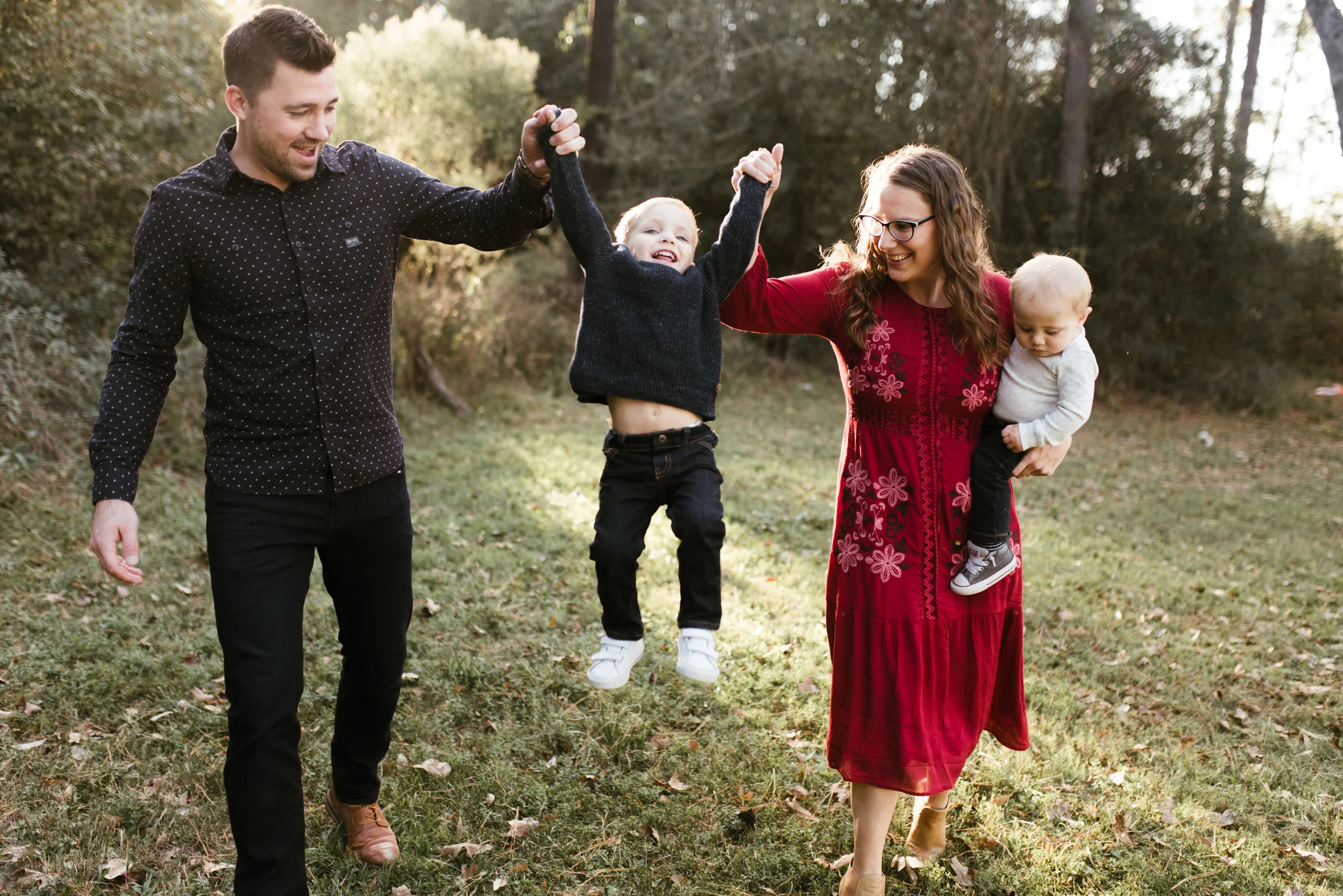 Kingwood Family Session | Houston Natural Light Photographer | www.jordanmitchellphotography.com