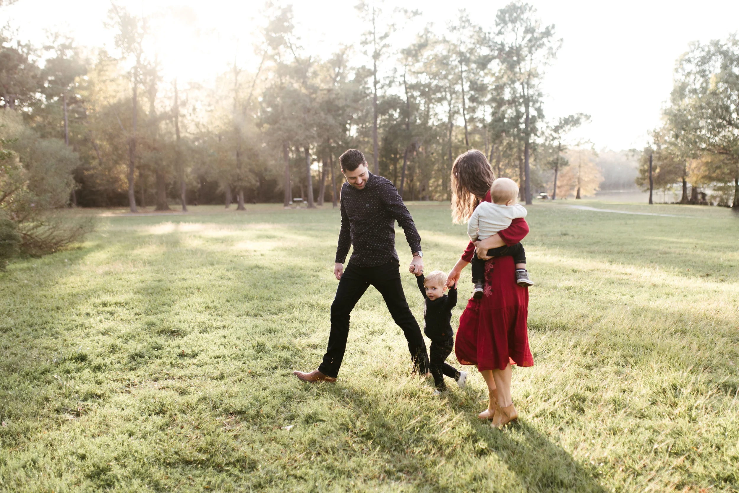 Kingwood Family Session | Houston Natural Light Photographer | www.jordanmitchellphotography.com