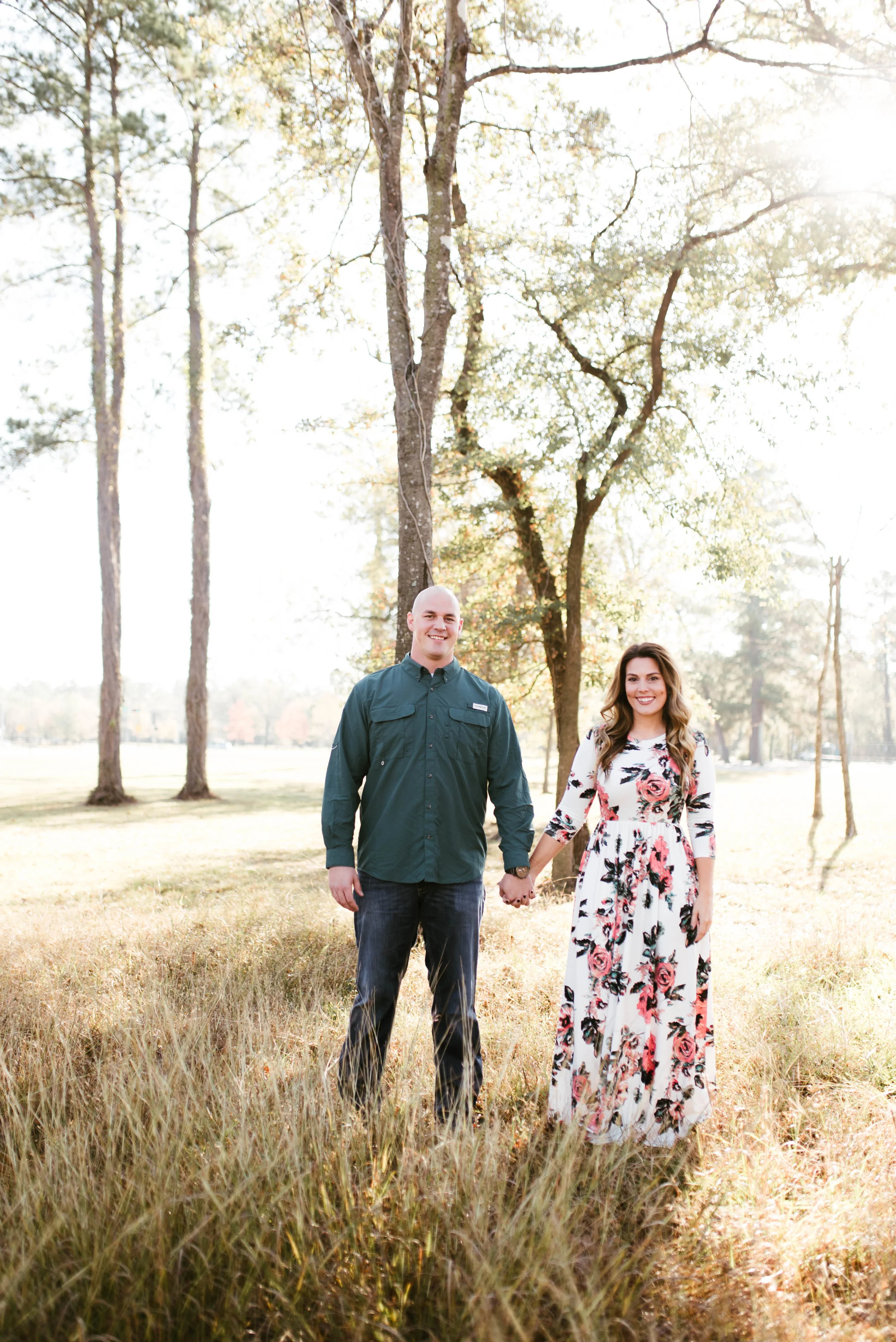 Houston Engagement Session | Houston Natural Light Engagement Photographer | www.jordanmitchellphotography.com