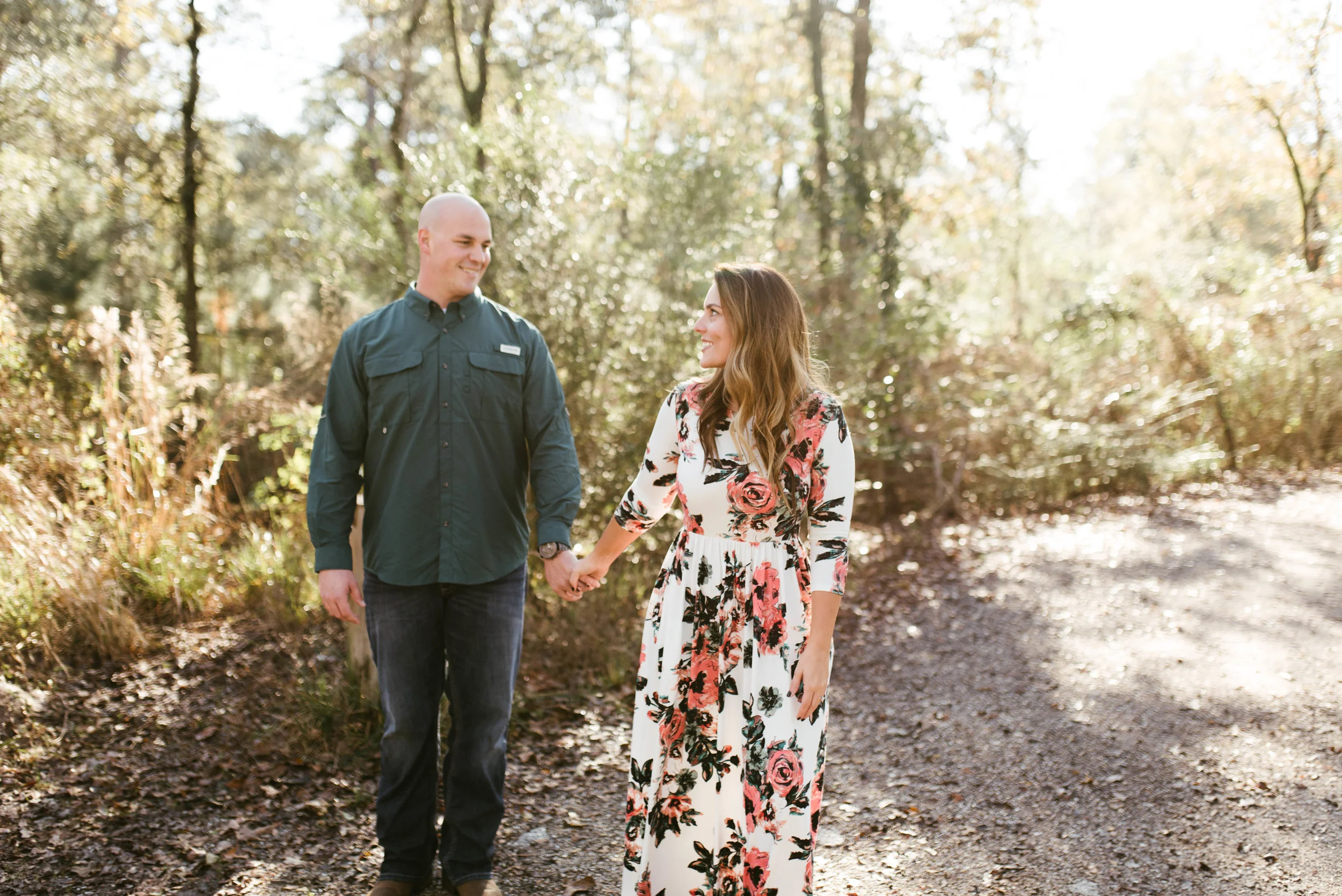 Houston Engagement Session | Houston Natural Light Engagement Photographer | www.jordanmitchellphotography.com