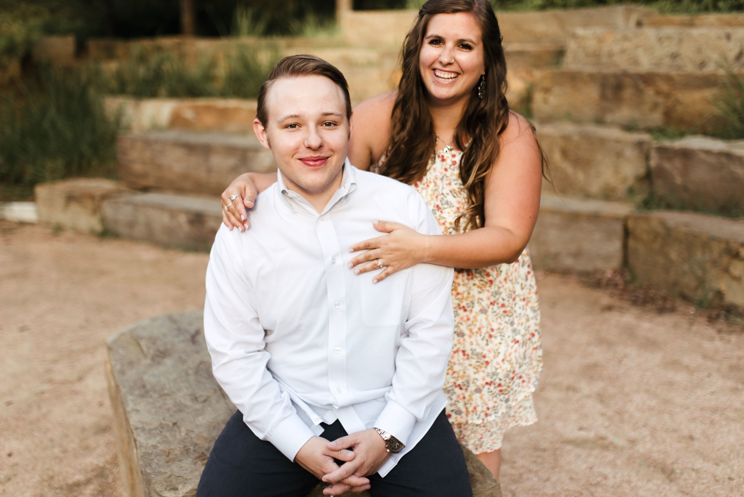  Hermann Park Engagement Session | Fort Worth Wedding Photographer | Jordan Mitchell Photography | www.jordanmitchellphotography.com 