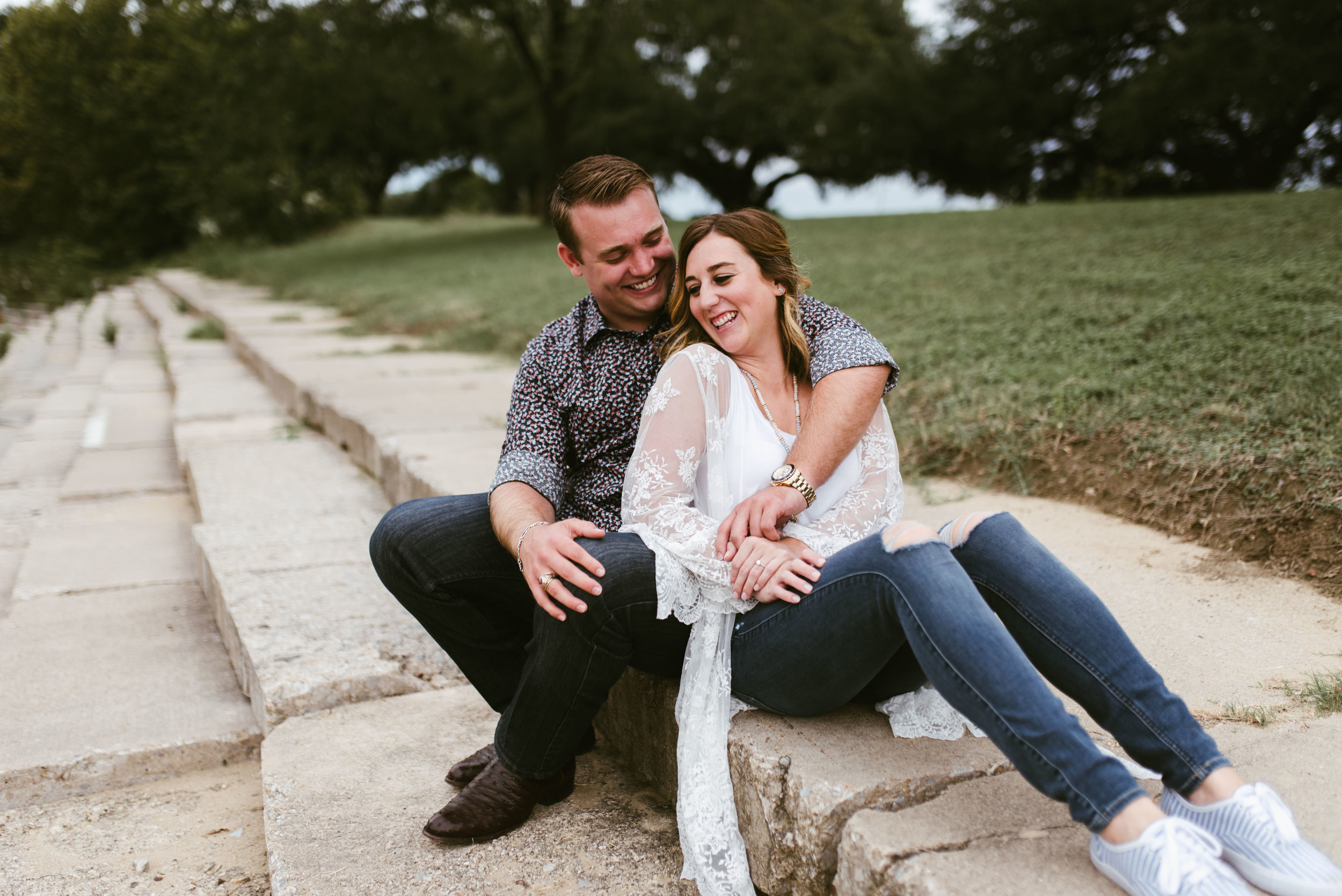  Fort Worth Engagement Session | Laura+Tyler | Fort Worth Engagement Photographer | www.jordanmitchellphotography.com 