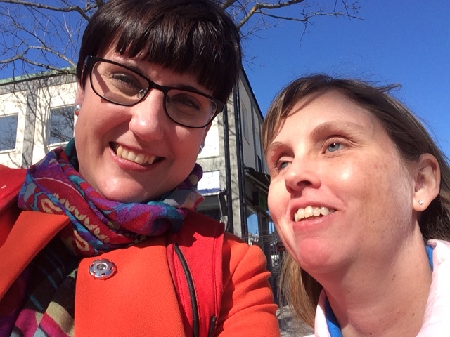 Åsa Gustafsson och Anna Bergholtz