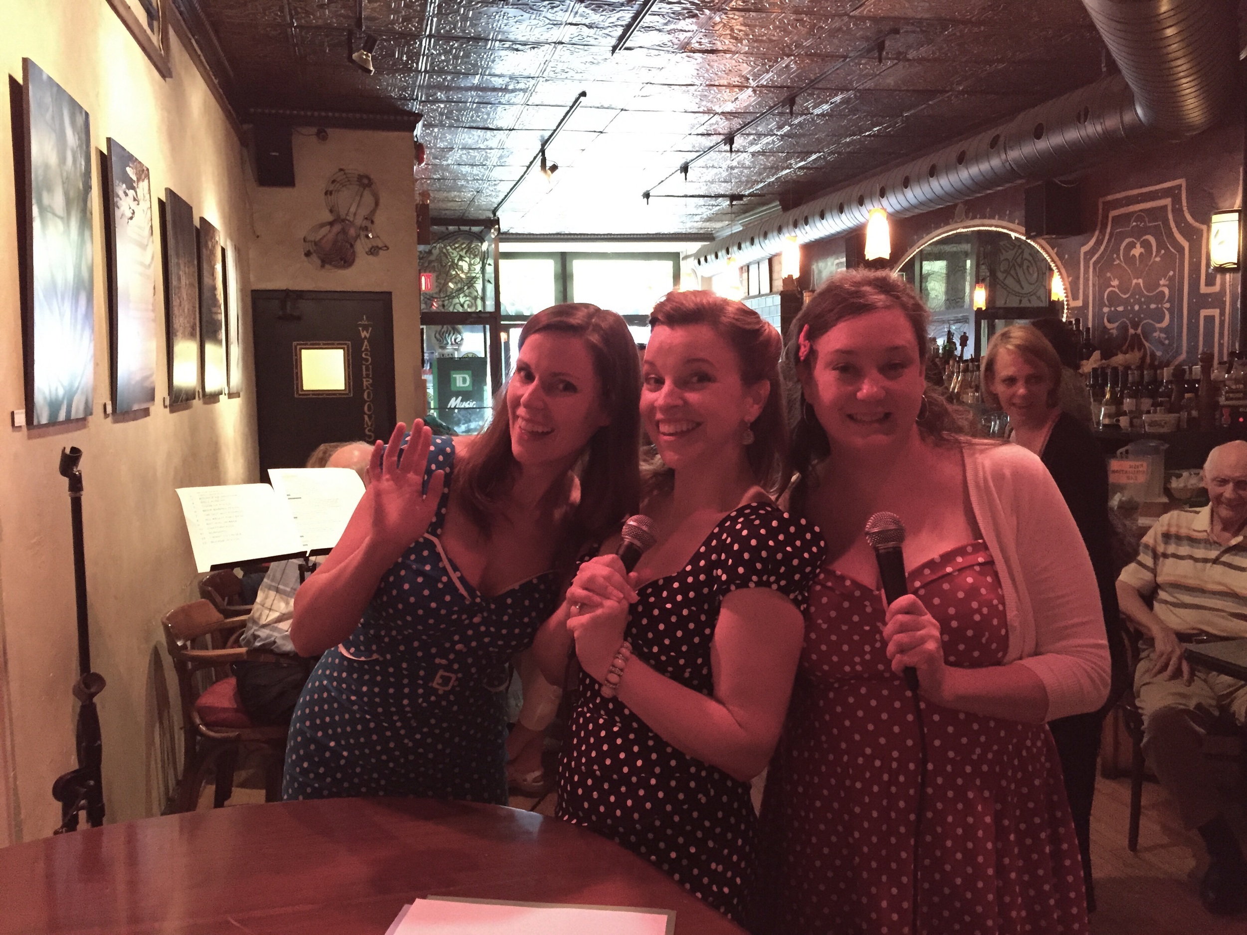Cyndi Carleton, Rachelle Boudreau and Kate Proctor