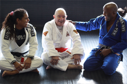 Professors Andre and Hannette with Grandmaster Francisco Mansur