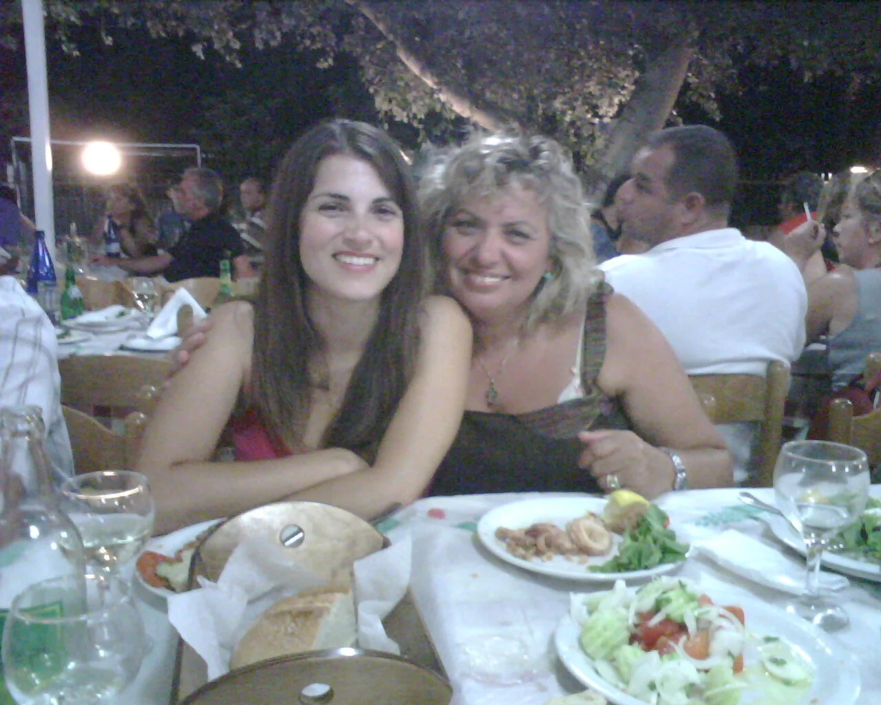 Nameday celebration at the Taverna in Halkidiki, Greece