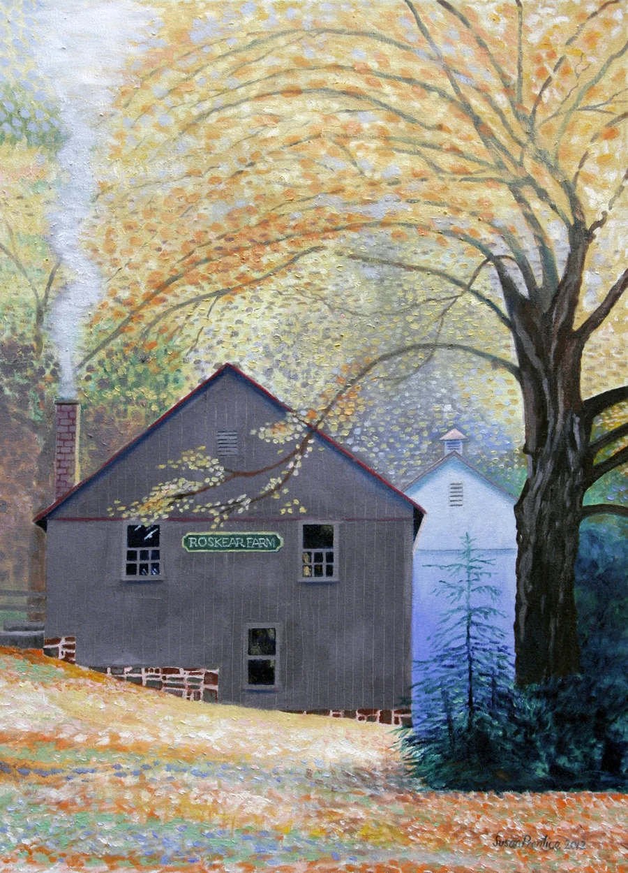 "Roskear Farm 2" 22"x30" SOLD