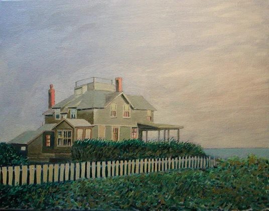 "Gray Lady of Nantucket" 14"x11"