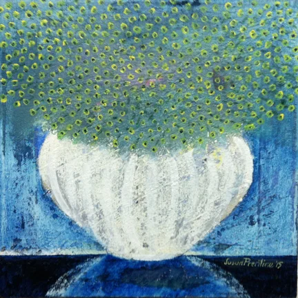  "Chamomille Bouquet" 12"x12" 