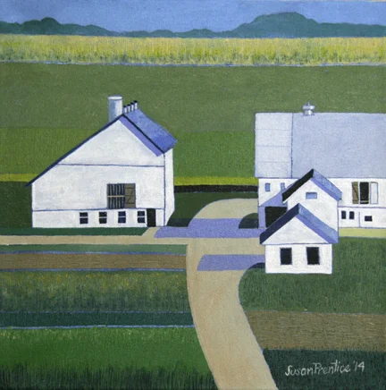 "Amish Barns" 12"x12"