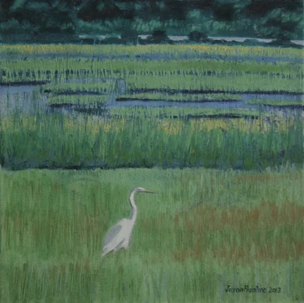  "Salt Marsh 3" 15"x15" 