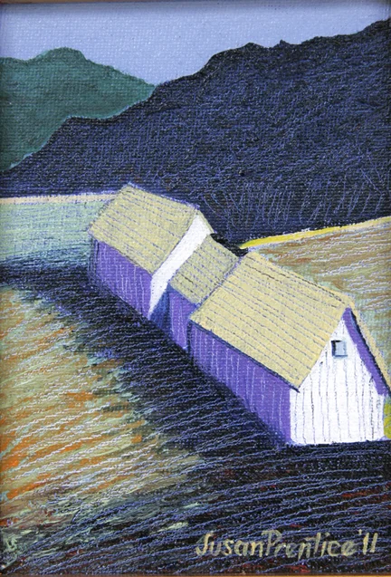 "Diagonal Barn" SOLD