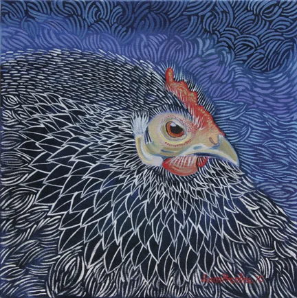 "Cochin Bantm 2" SOLD