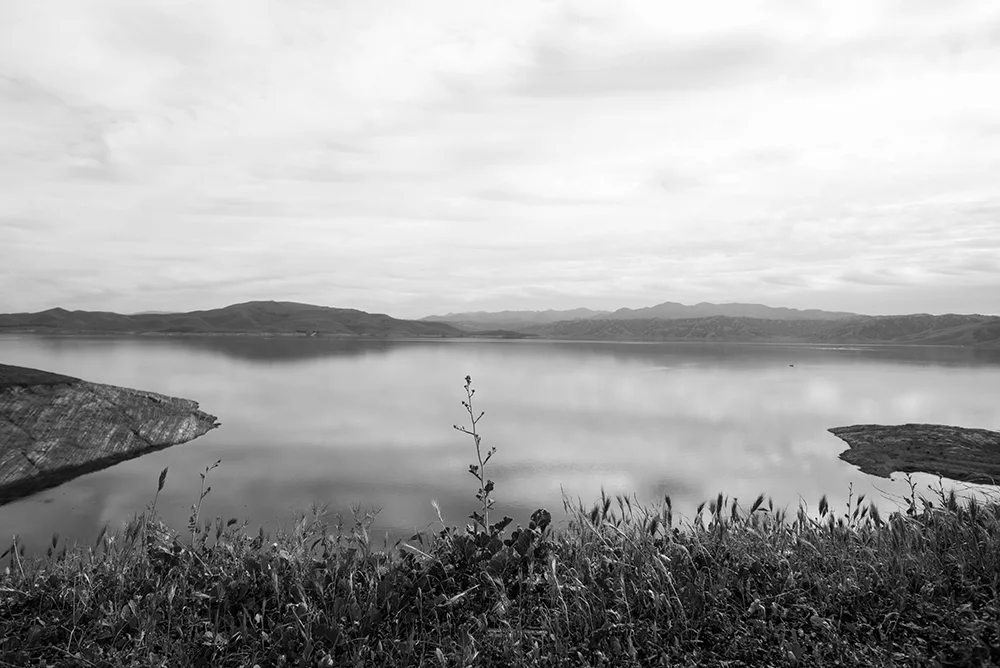 Reservoir. Pacheco Pass, CA.