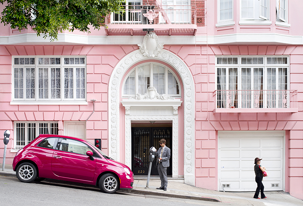 Pretty in Pink. San Fransisco, CA. 