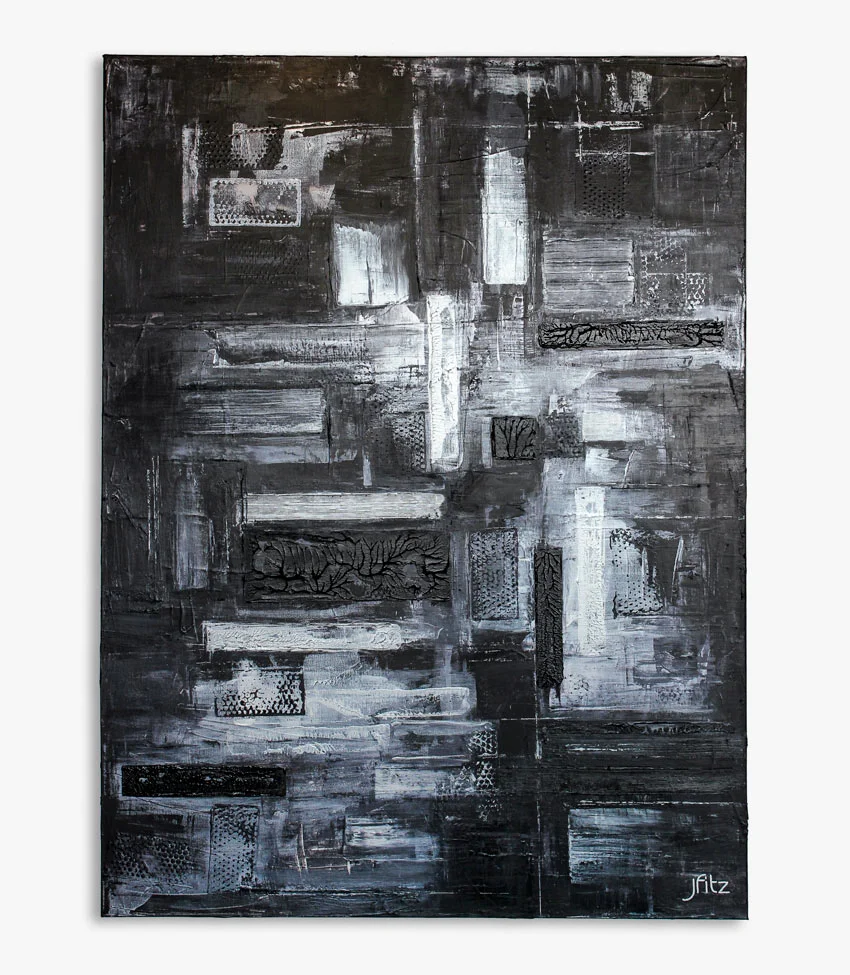    Chromatic,  36"x48", Acrylic on Canvas, 2015   Sold  