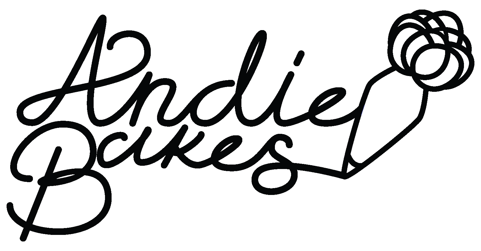 After multiple concepts and refining, we come to a final logo with an icing pipe in the form of a rose. 