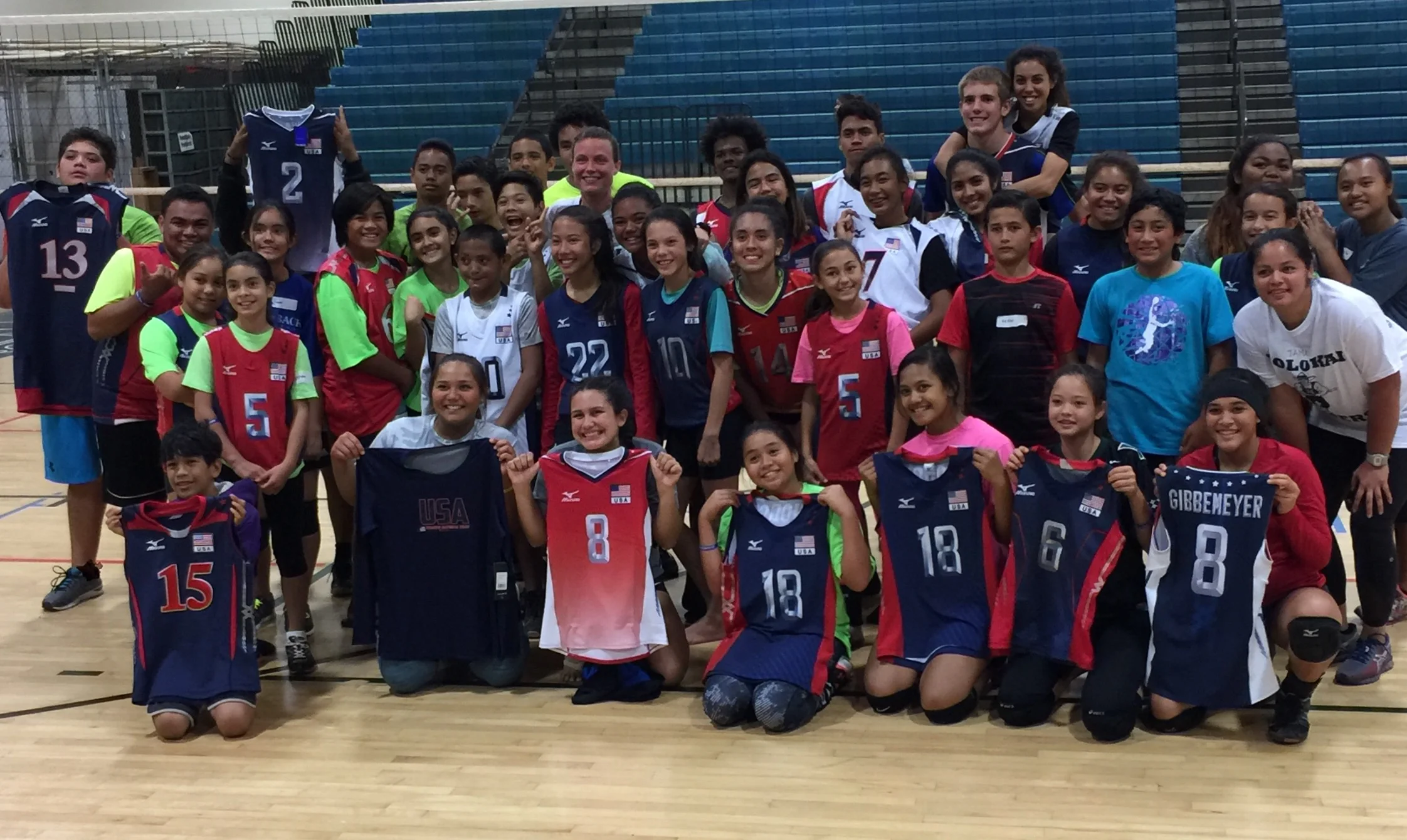 THANK YOU USA VOLLEYBALL!!! DREAM BIG KIDS!!!