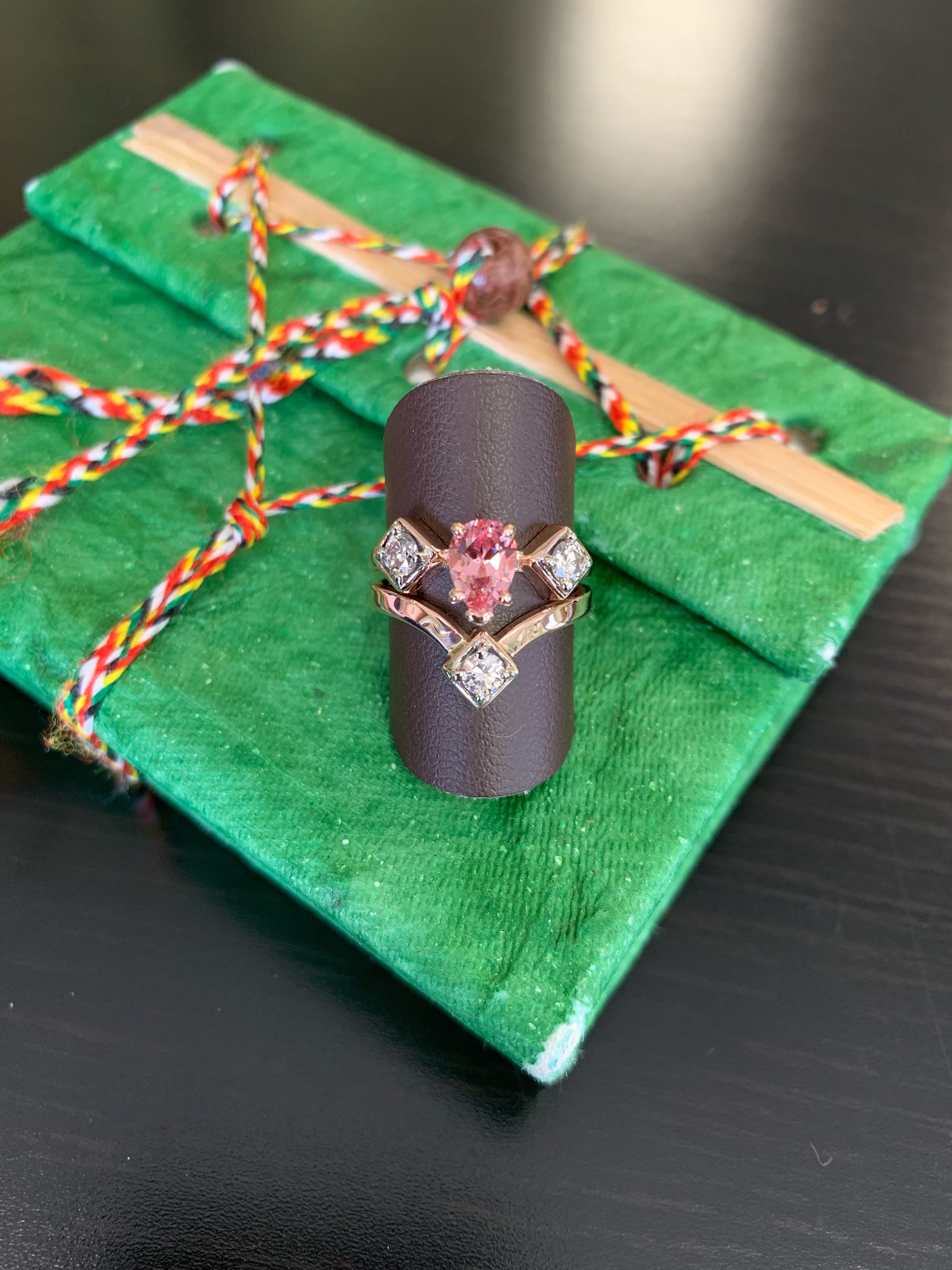 Ashley and Marshall’s ring