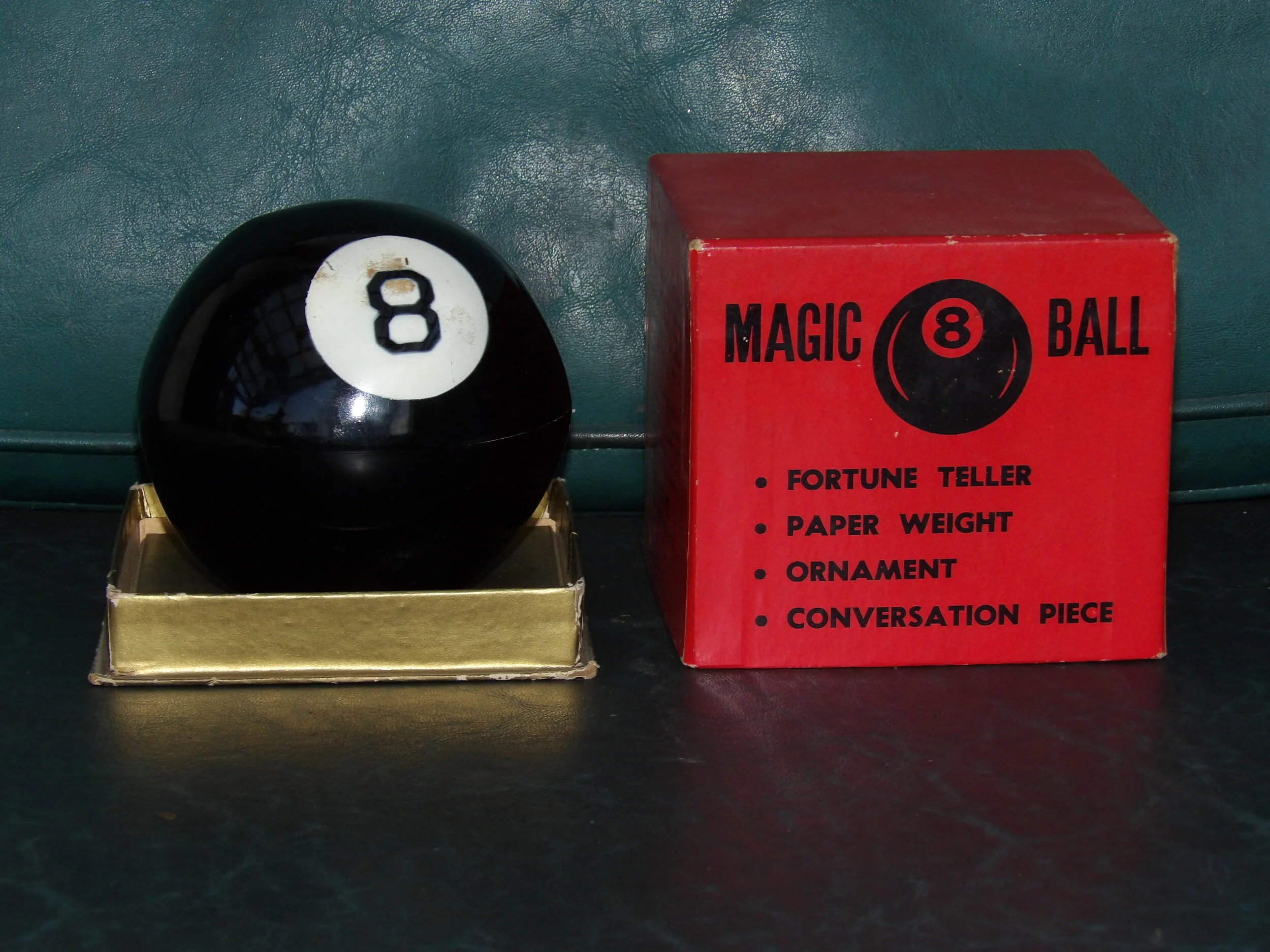 Magic Eight Ball in Box   (1948)