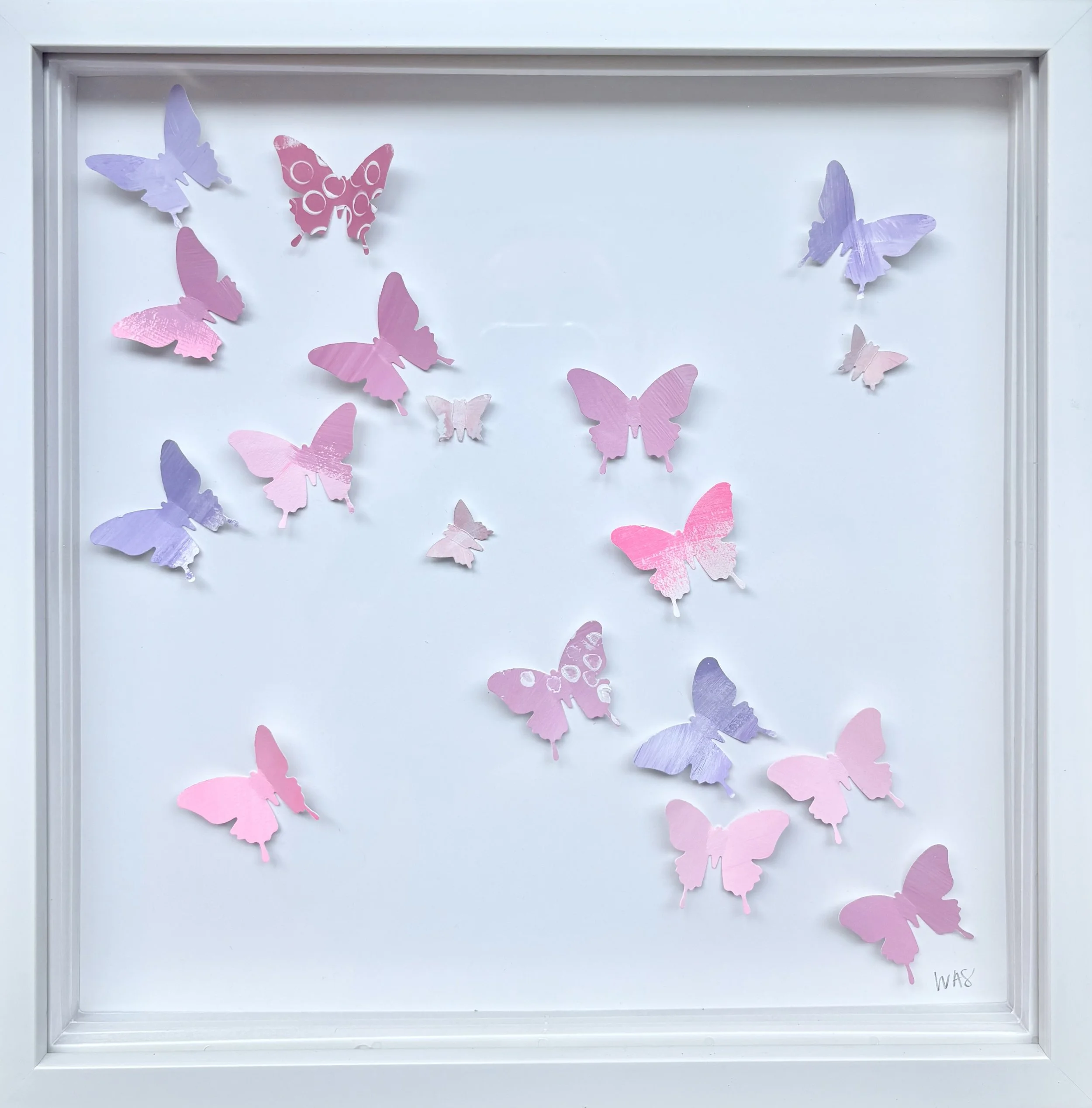 Pink and Purple Butterflies