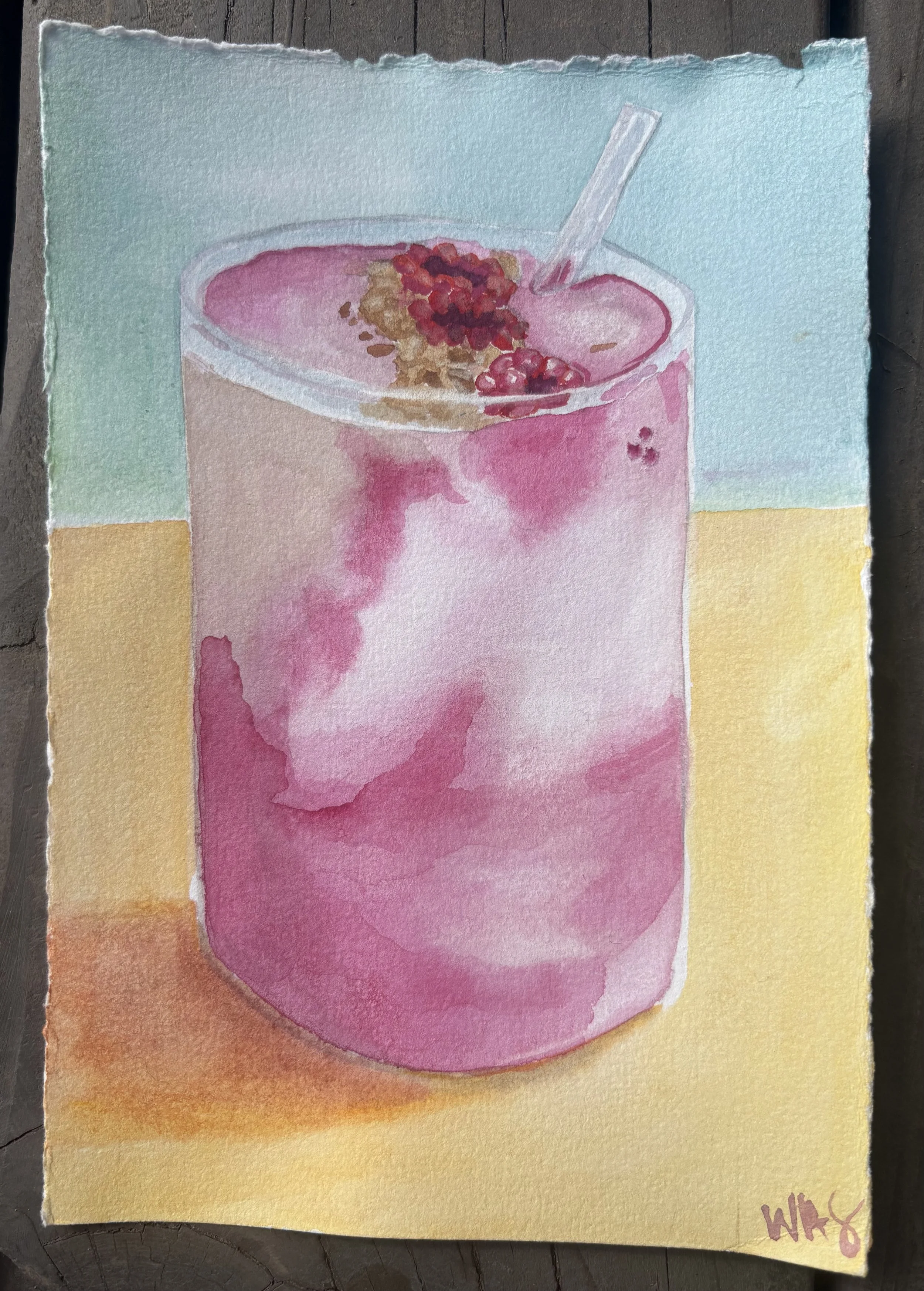 February 1st - Raspberry Smoothie