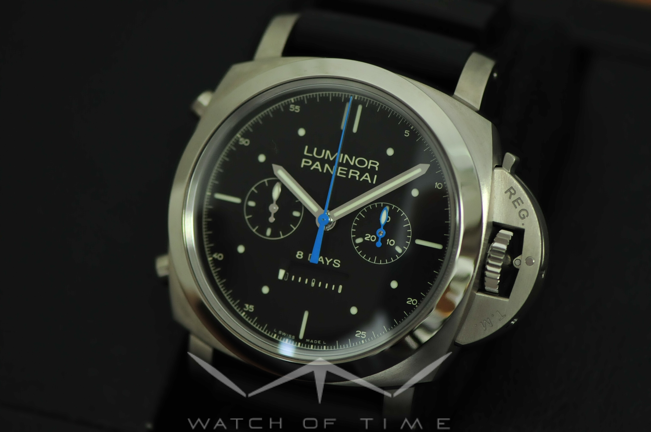 Panerai Pam 427 Luminor '1950' 8 Days Rattrapante Classic Yacht Challenge Titanium 47mm