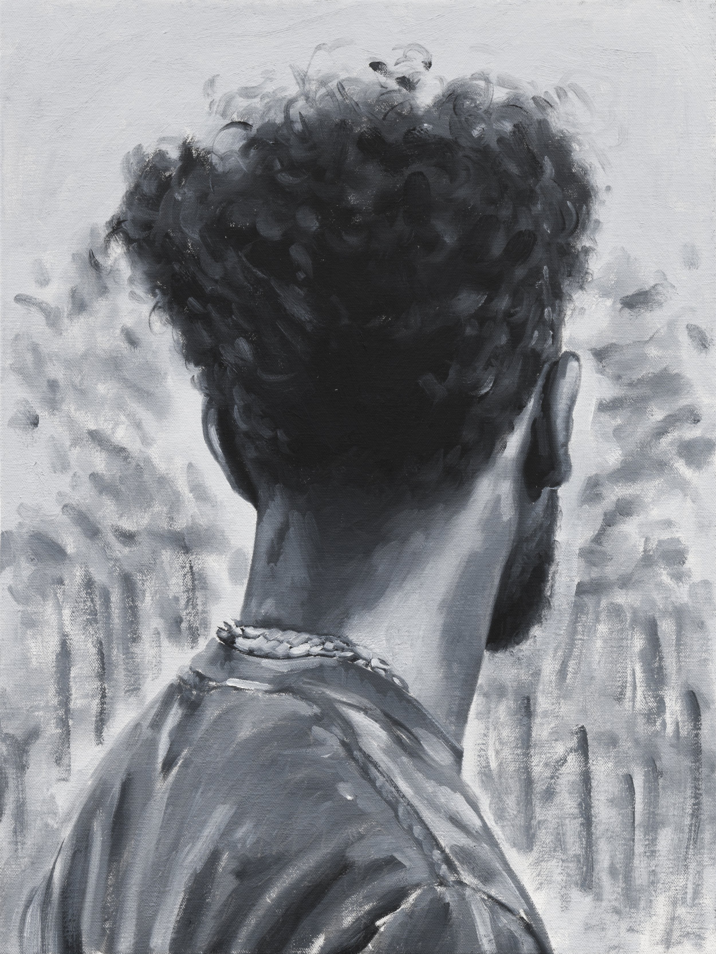 Portrait of Self 2022 oil on canvas 24 x 18 in. / 60.96 x 45.72 cm