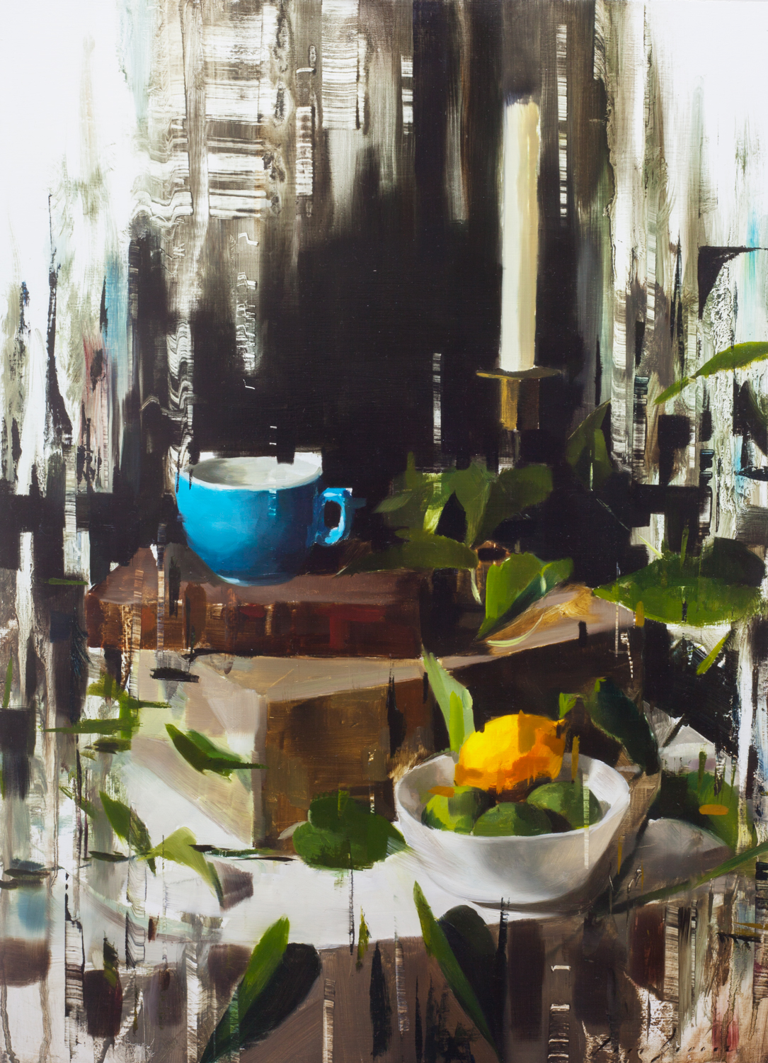 Lemon, Cup and Candle