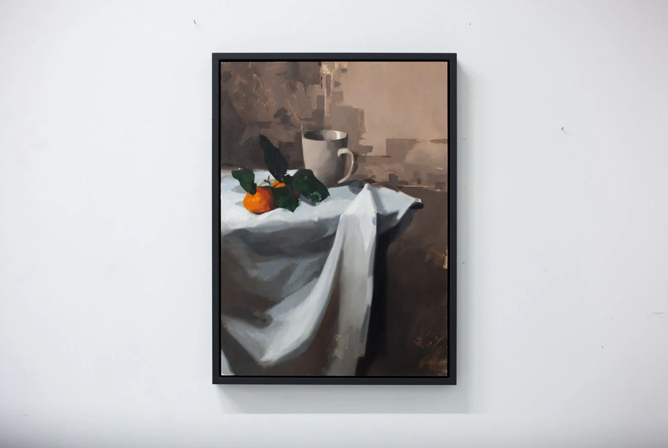 Cup,-Tangerine-and-Linen-on-wall-by-Jon-Doran-(web).jpg