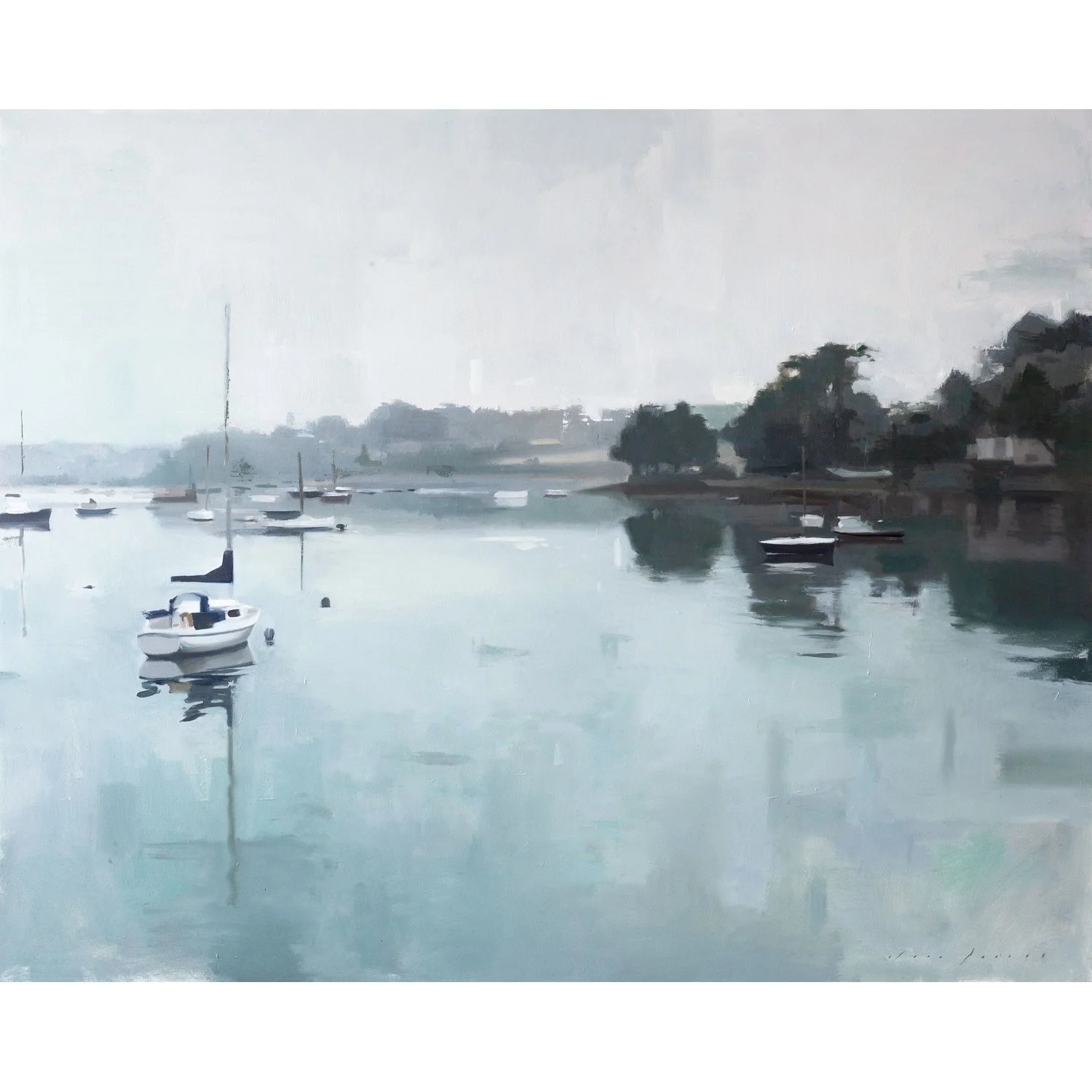 Cornwall Waters in the Mist