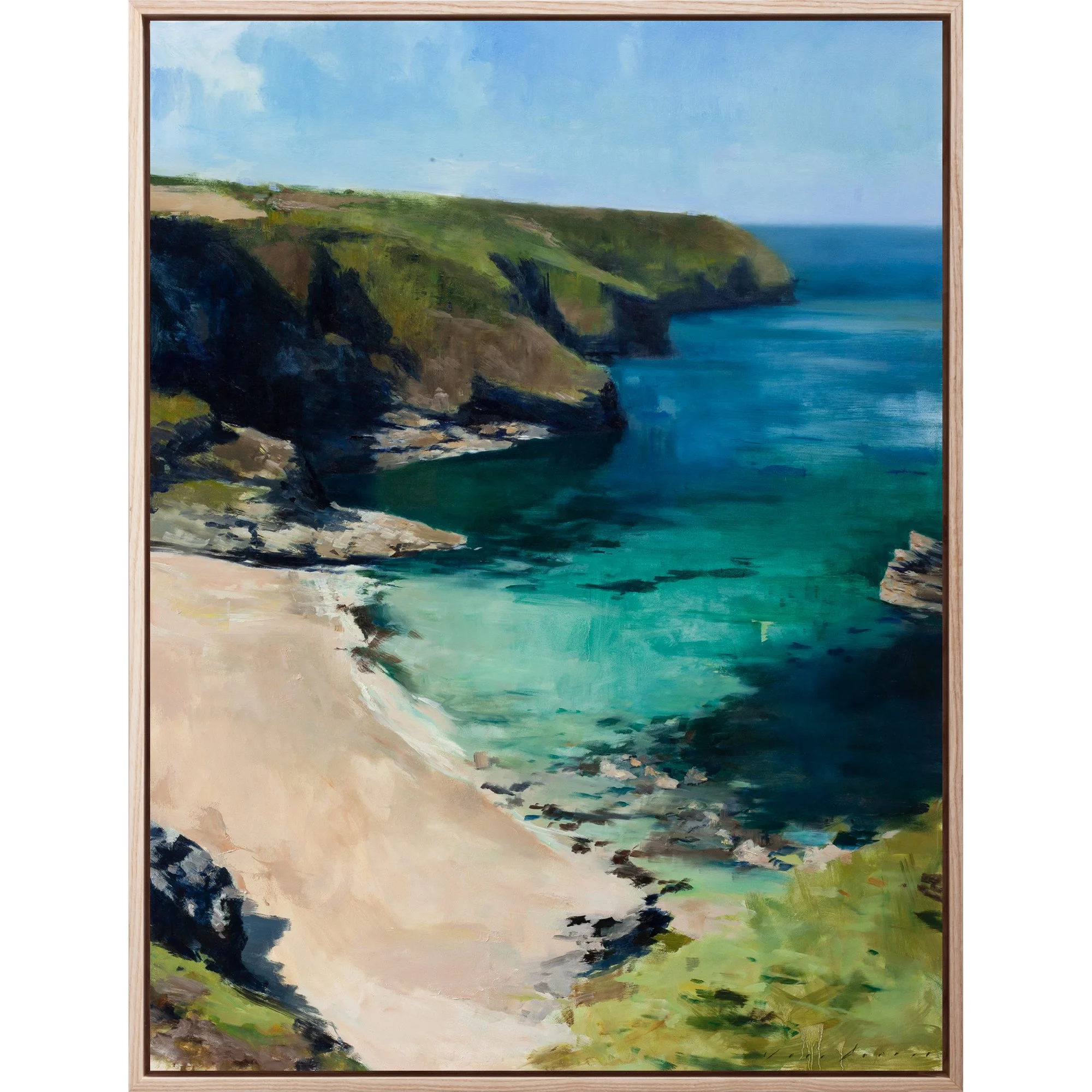 Fishermans Cove in Summer Light