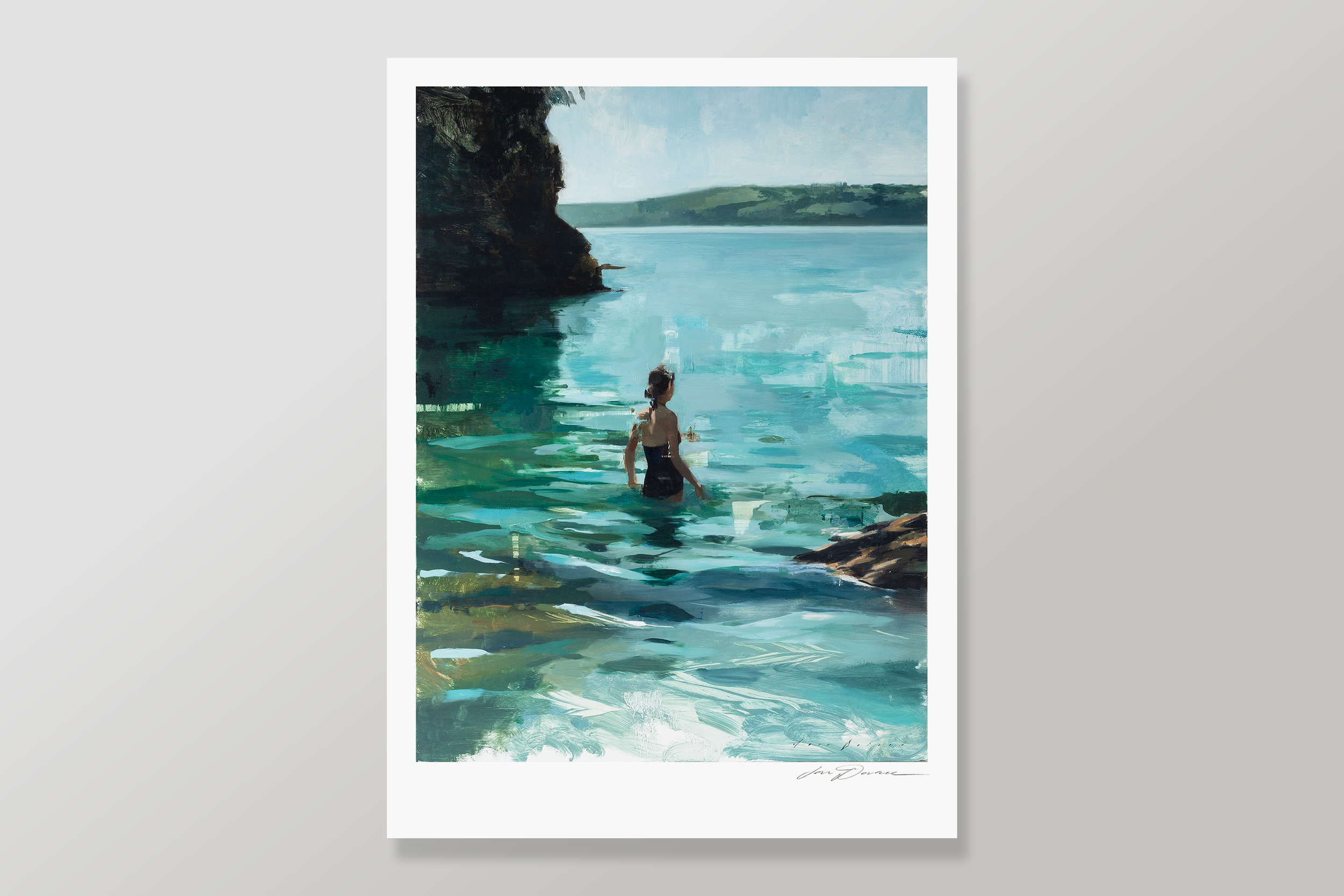 Morning Swimmer 6 Print