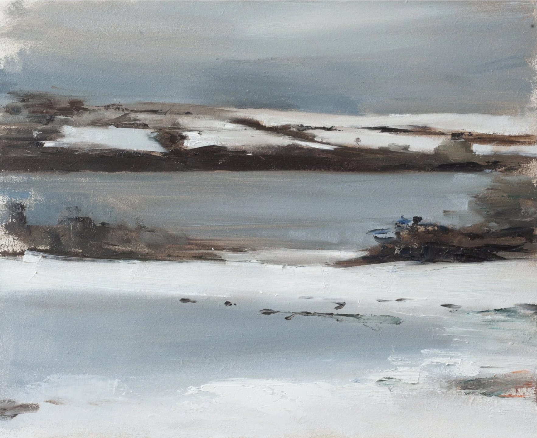 Cornwall Lake in the Snow