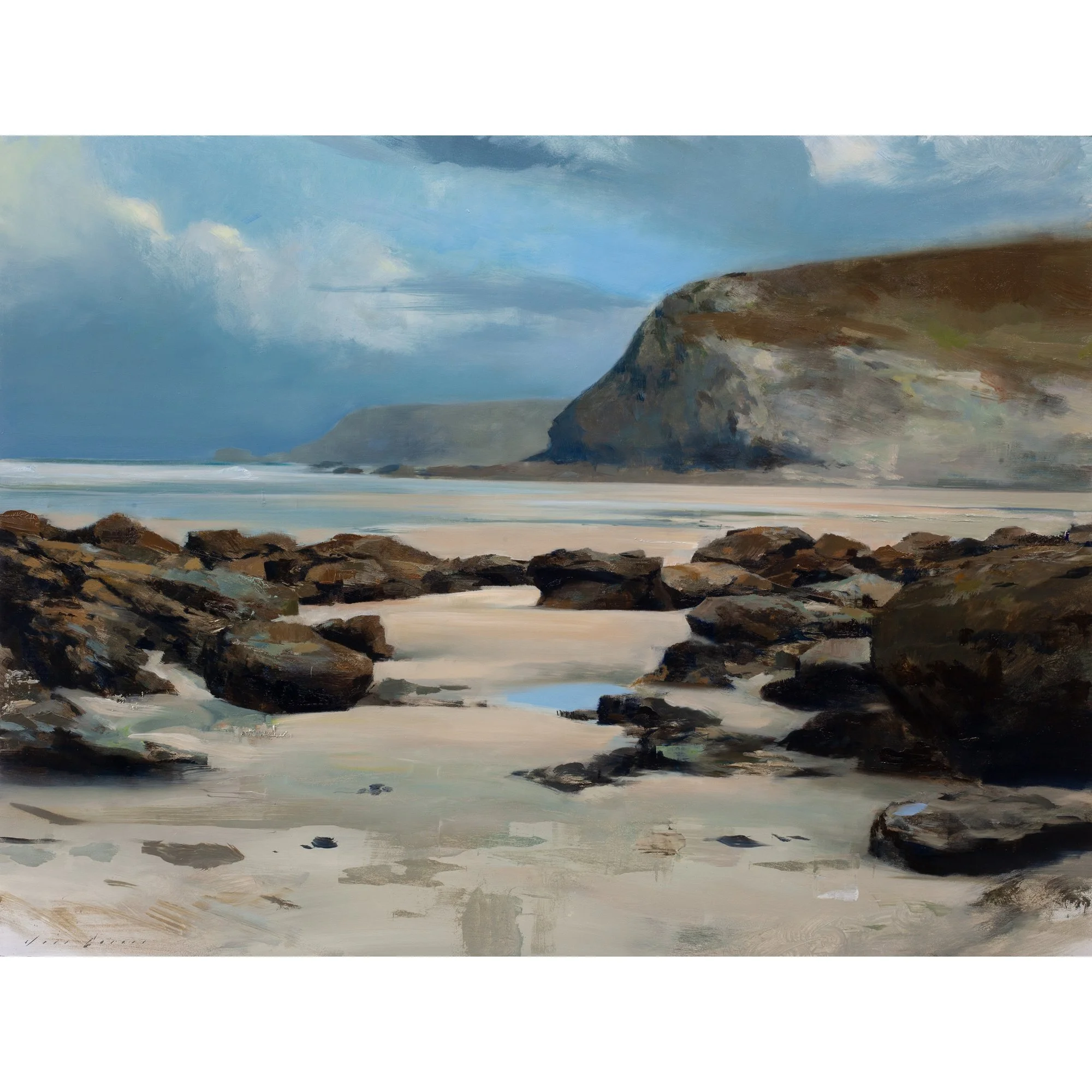 Afternoon Illumination at Porthtowan
