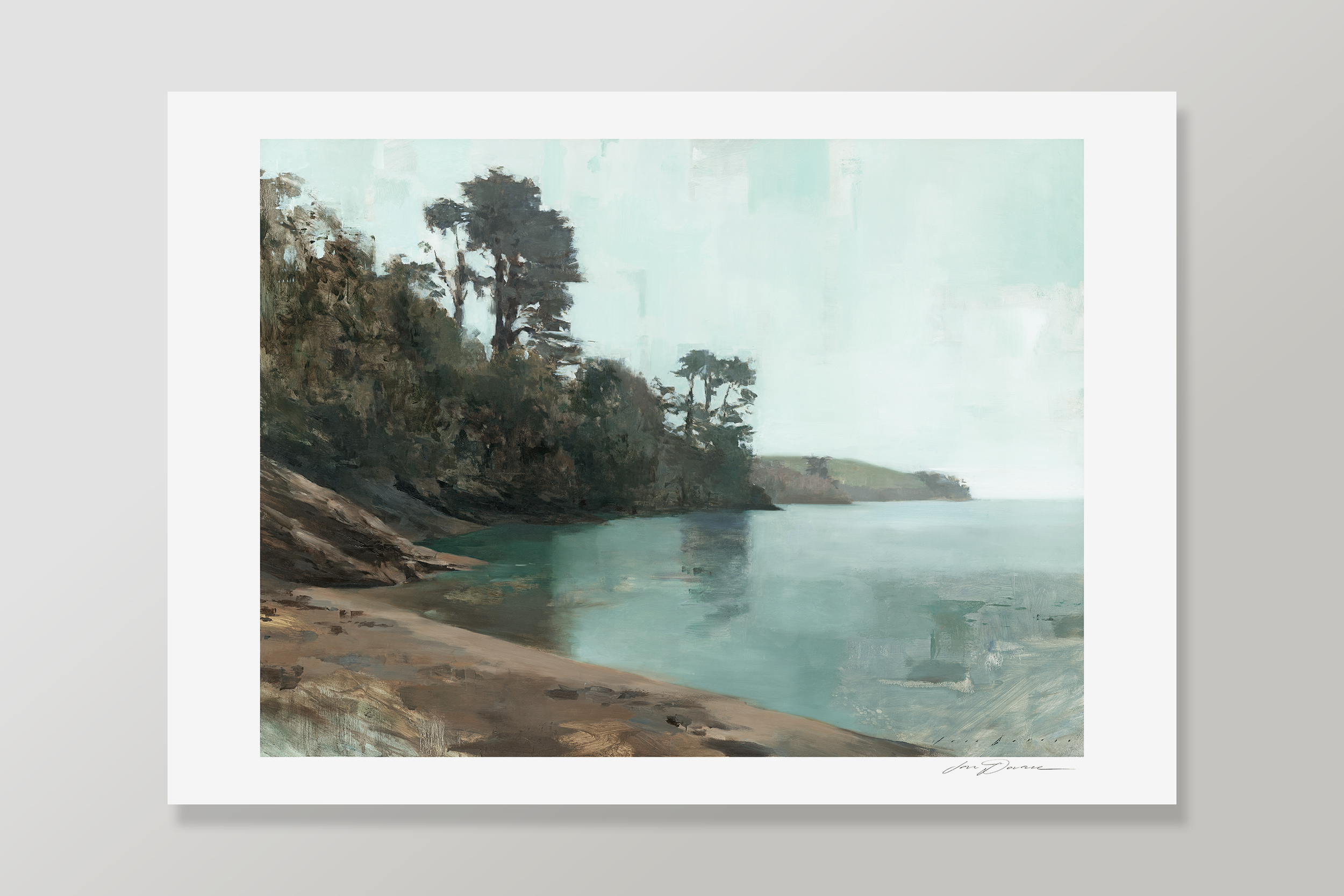 Stillness at Grebe Beach