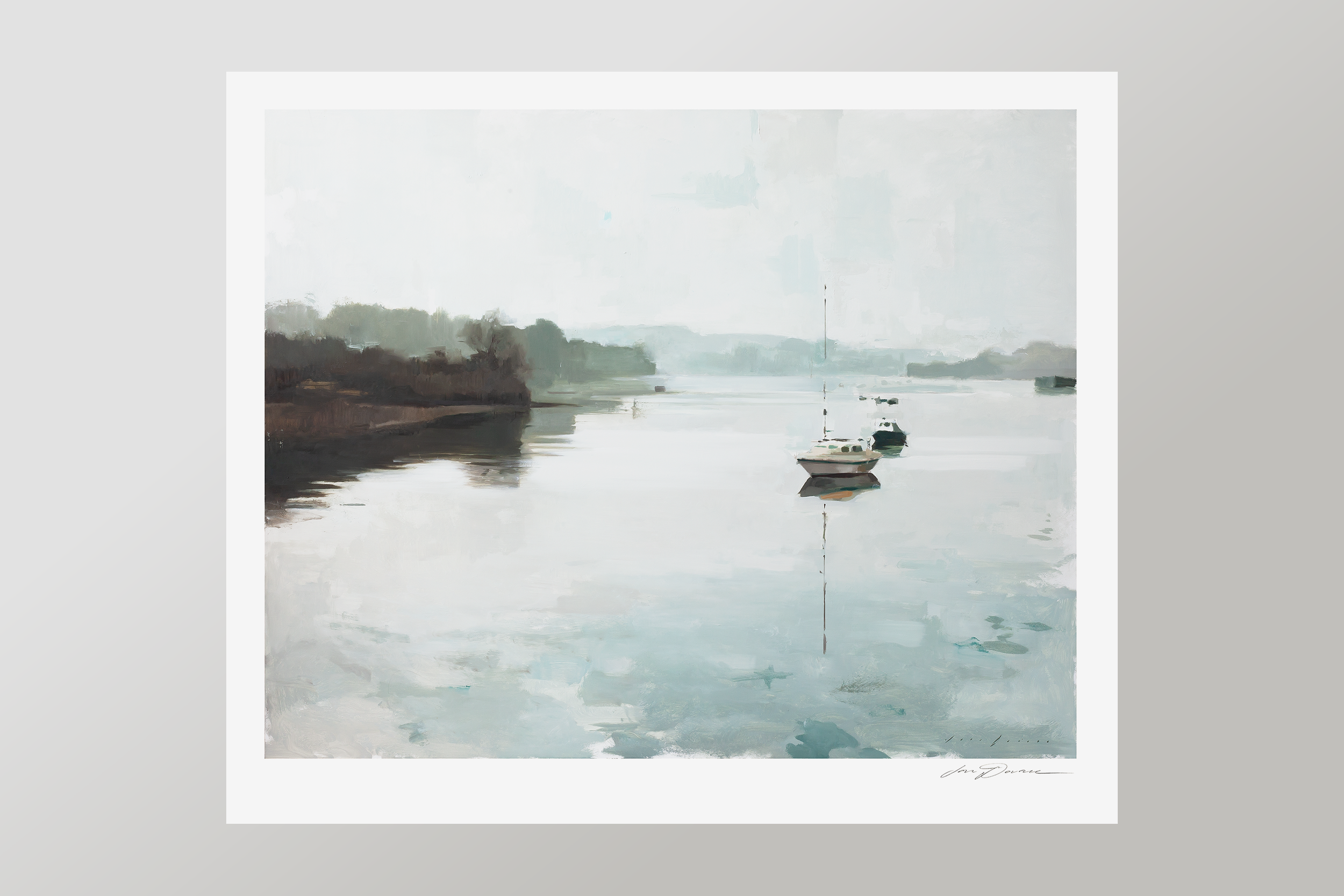 Penryn River in the Mist
