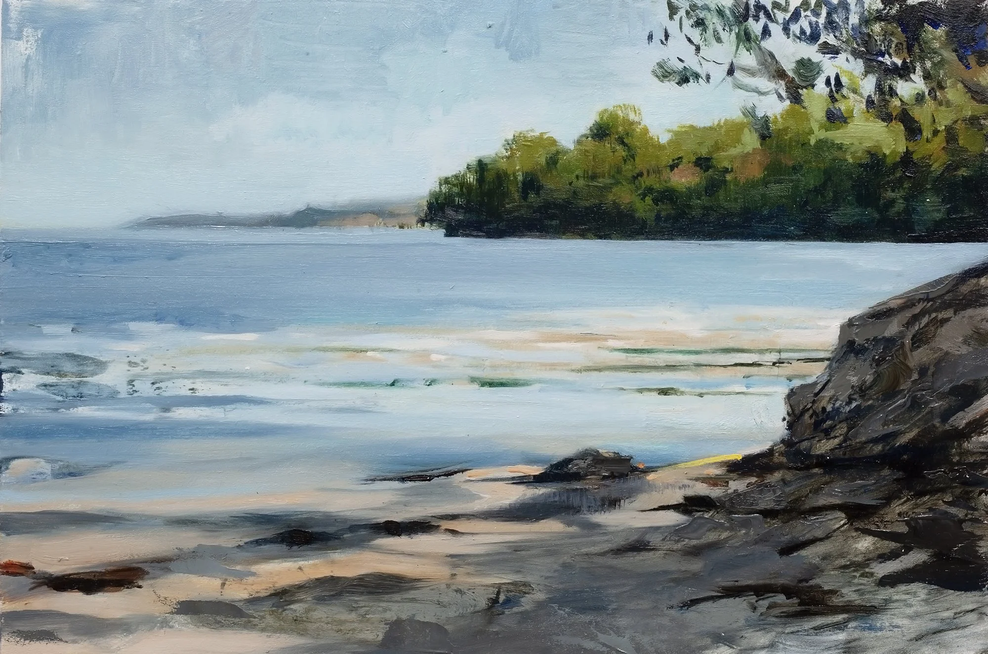 Calm Waters At Trelissick Study web.jpg