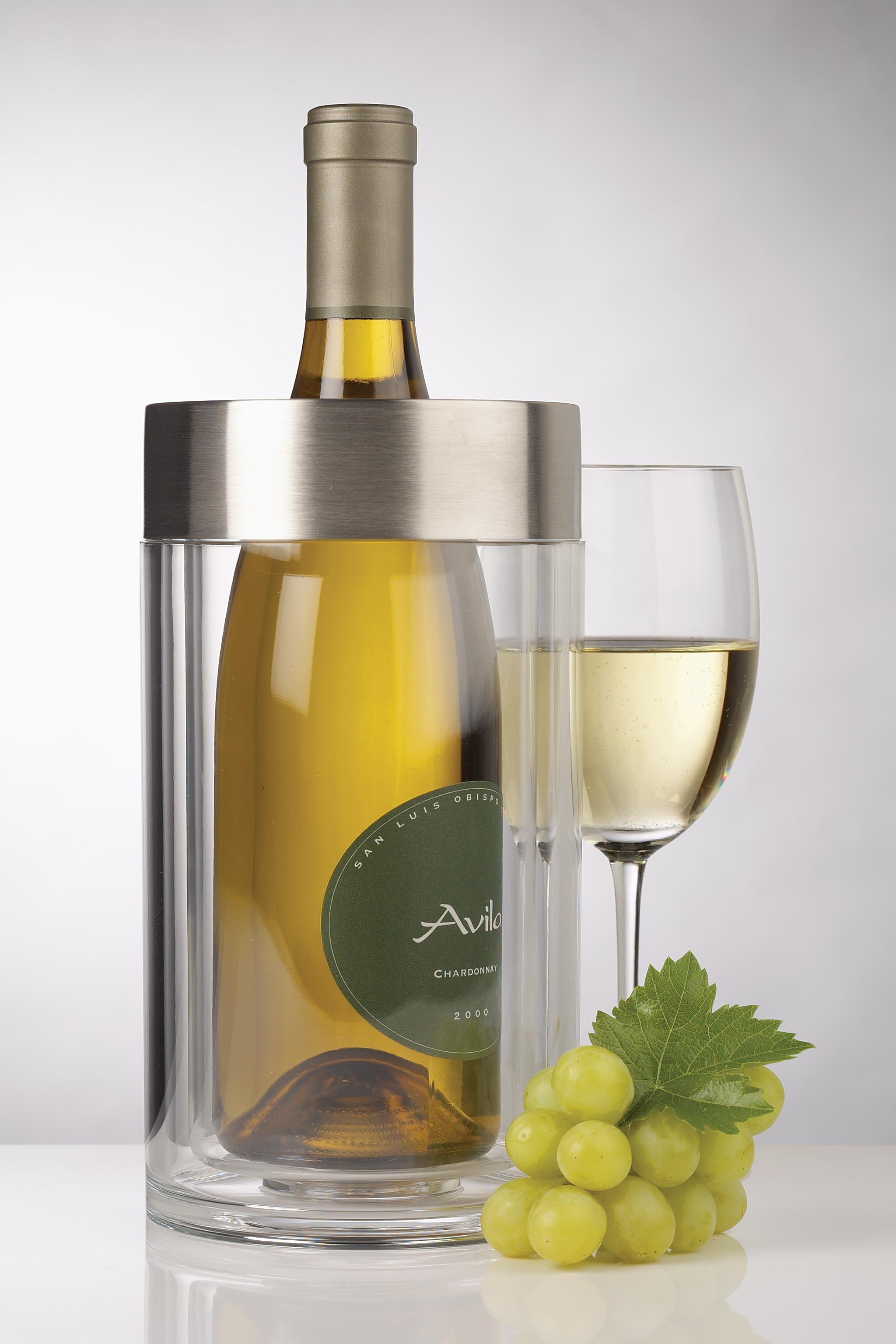 A-901 Acrylic & Stainless Steel Wine Cooler.jpg