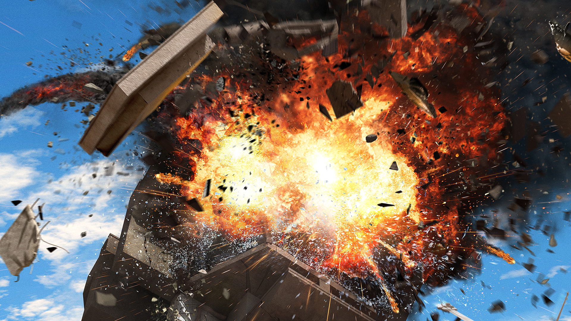  Explosion FX detail. 