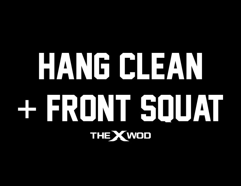 Hang Clean + Front Squat Movement Demo