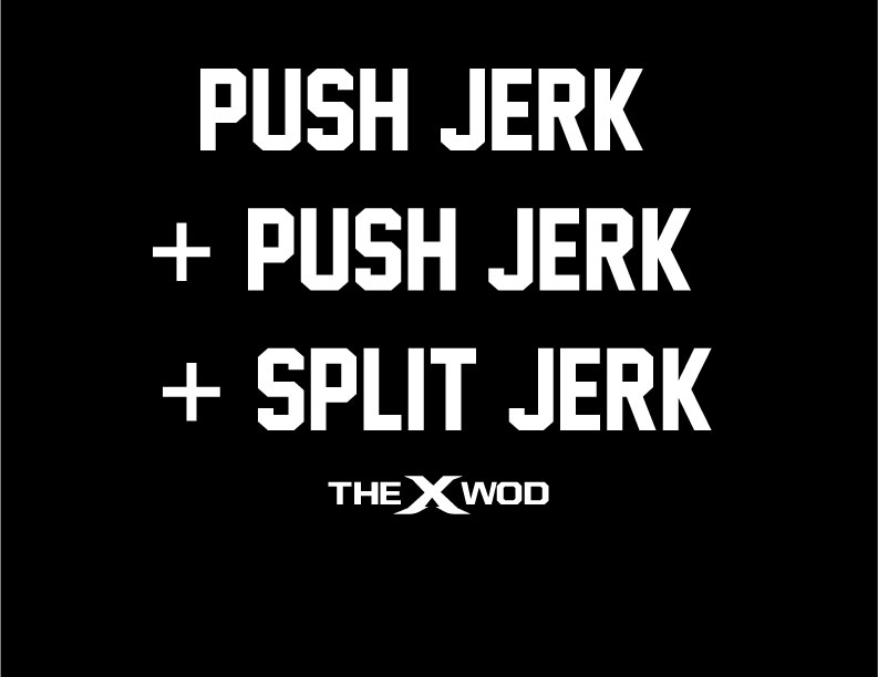 Push Jerk + Push Jerk + Split Jerk Movement Demo