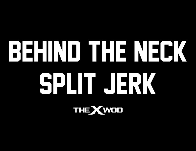 Behind The Neck Split Jerk Movement Demo
