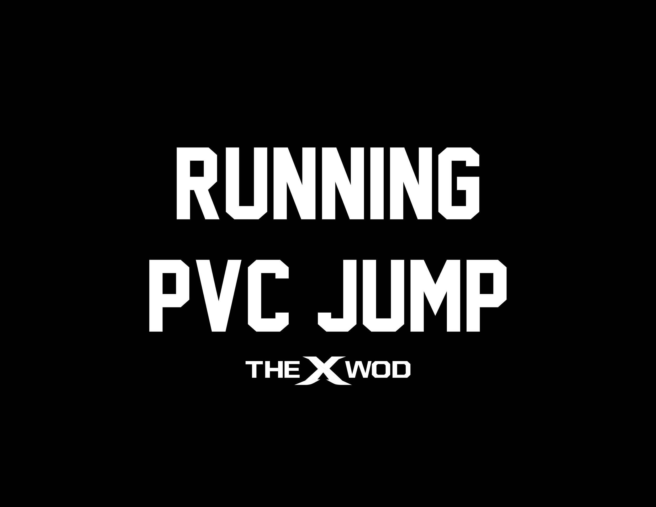 Running PVC Jump Movement Demo