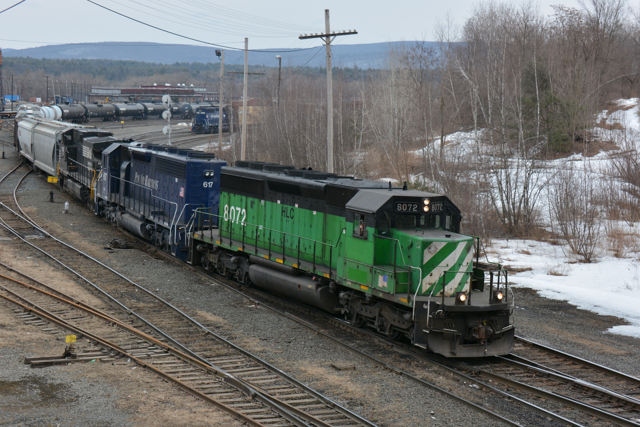 Pan American RR East Deerfield Yard, East Deerfield, MA