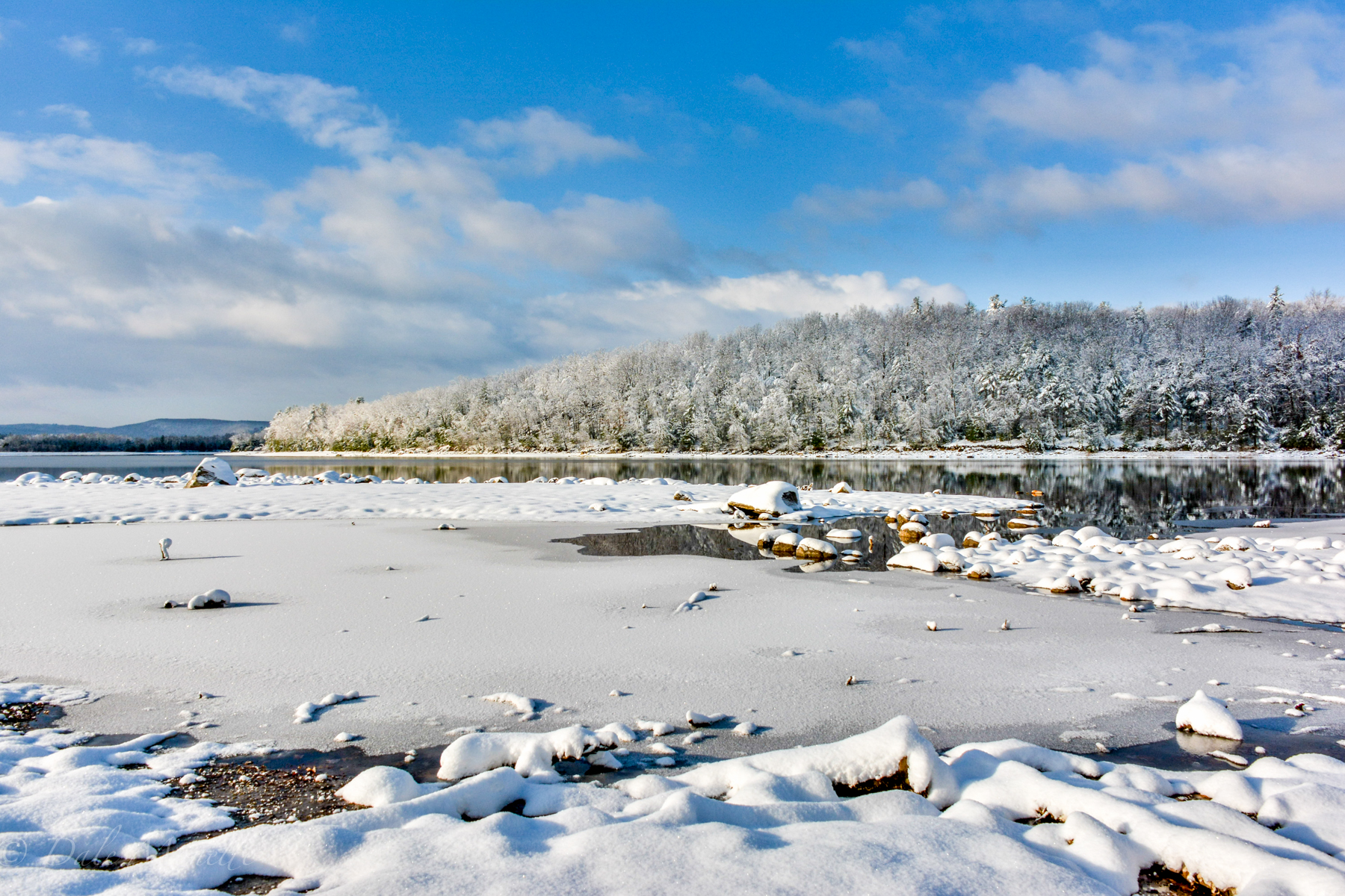 Another early winter photo after an 8 inch snow storm….